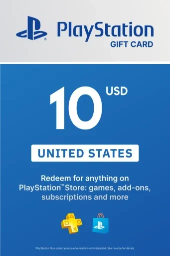 PSN Gift Card 10 USD