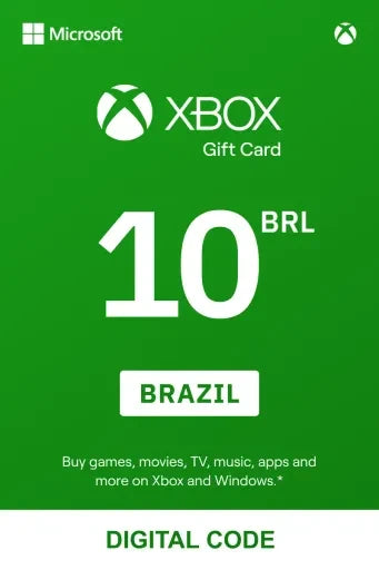 Xbox gift card 10 BRL