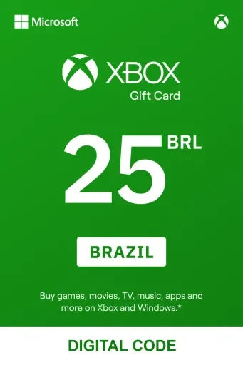 Xbox gift card 25 BRL