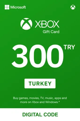 Xbox gift card 300 TRY