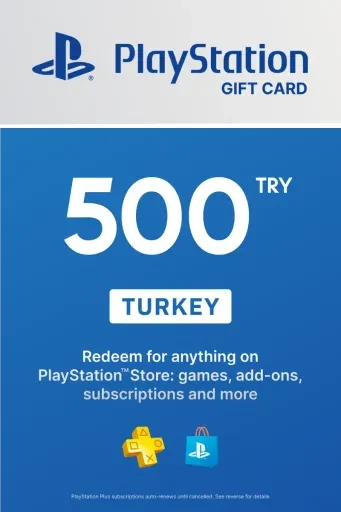 PSN Gift Card 500 TRY