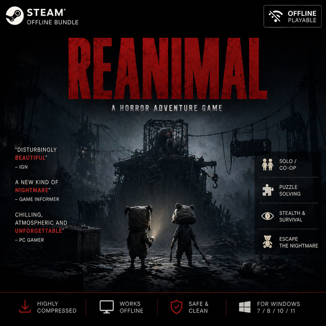 REANIMAL - Offline Steam