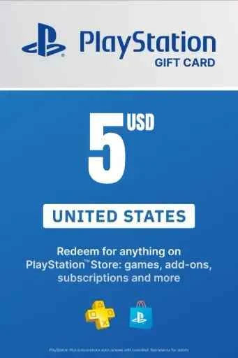 PSN Gift Card 5 USD