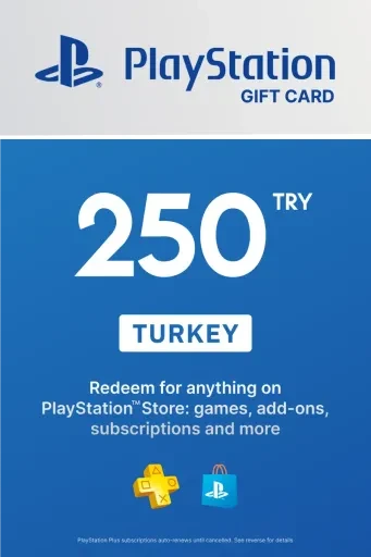 PSN Gift Card 250 TRY