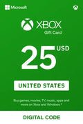Xbox gift card 25 USD
