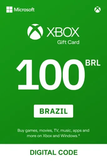Xbox gift card 100 BRL