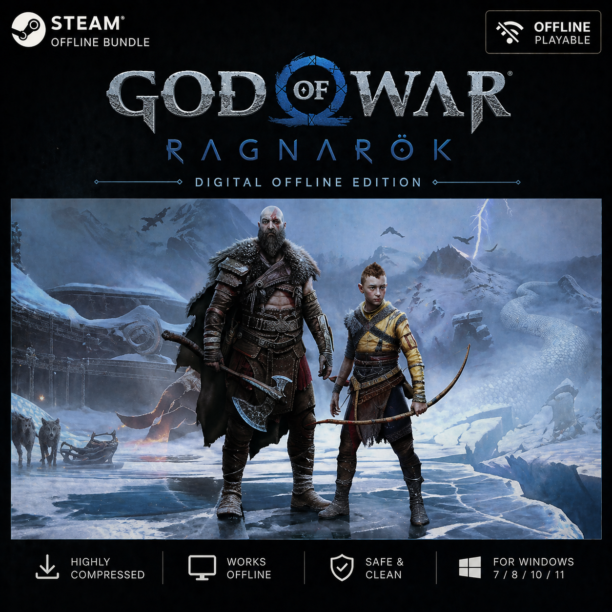 God of War Ragnarok Steam Offline