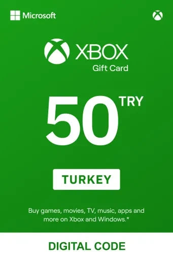Xbox gift card 50 TRY