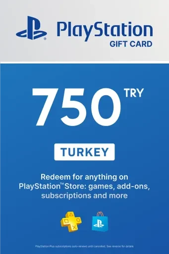 PSN Gift Card 750 TRY