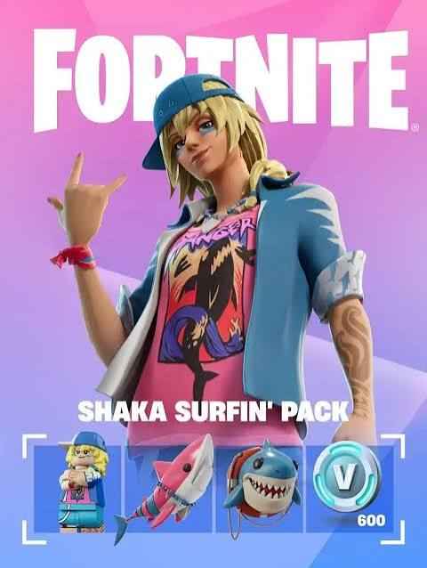 Shaka Surfin' Pack + 600 V-Bucks