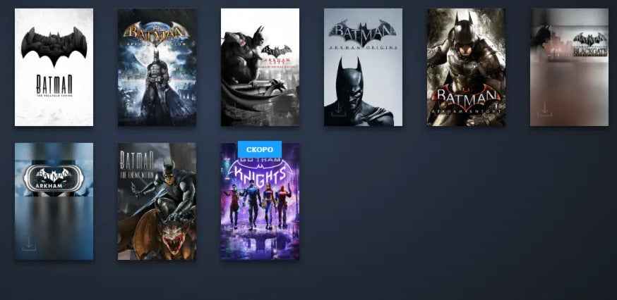 Batman Ultimate Collection Steam offline